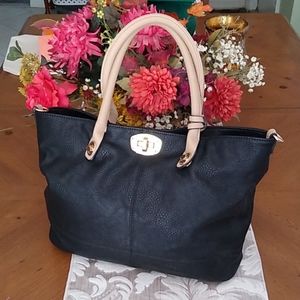 Set  3 pieces in one bag faux leather